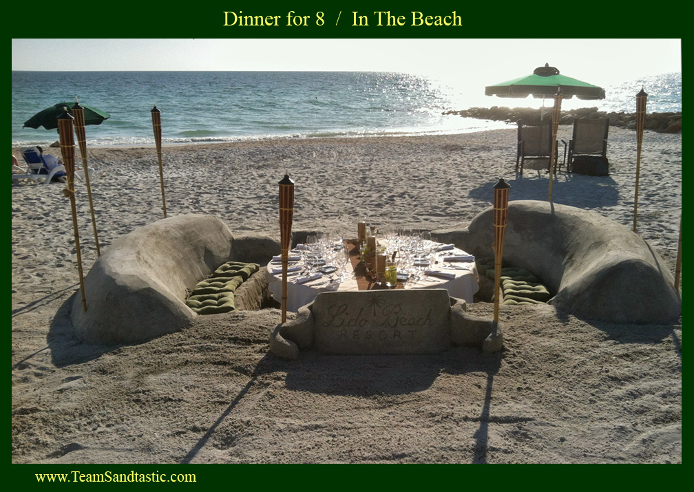 The Ultimate Florida Beach Wedding Dinner In The Sand Destination W